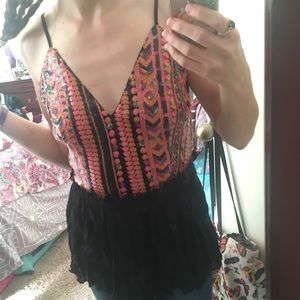 Sequin Fiesta Top SZ small